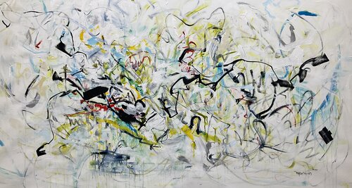 Strangely me - Inspired by Joan Mitchell Marie Manon Corbeil