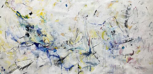 Day after Days- Inspired by Joan Mitchell Marie Manon Corbeil