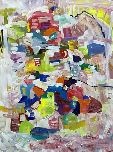 Beautiful Bermuda di Marie Manon Corbeil, Pittura in vendita su Singulart