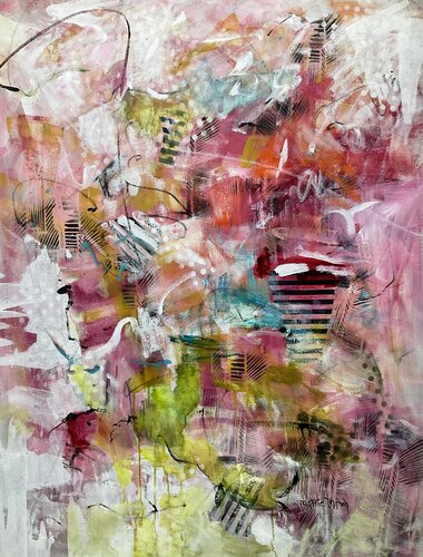 Oh La La by Marie Manon Corbeil, Painting for Sale on Singulart