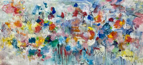 Jardin Printanier by Marie Manon Corbeil, 회화 for Sale on Singulart