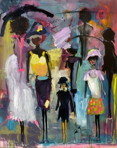 Stay Different di Marie Manon Corbeil, Pittura in vendita su Singulart