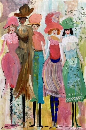 Family First van Marie Manon Corbeil, Schilderij te koop op Singulart