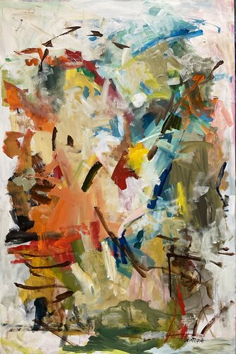 Fall Market van Marie Manon Corbeil, Schilderij te koop op Singulart