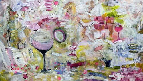 Celebrate with Me von Marie Manon Corbeil, Malerei kaufen auf Singulart