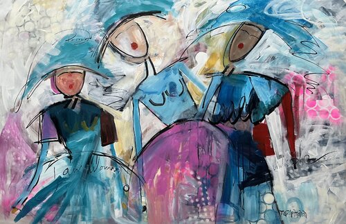 I am Woman van Marie Manon Corbeil, Schilderij te koop op Singulart