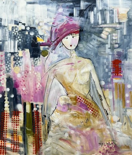 Rising Again by Marie Manon Corbeil, 회화 for Sale on Singulart