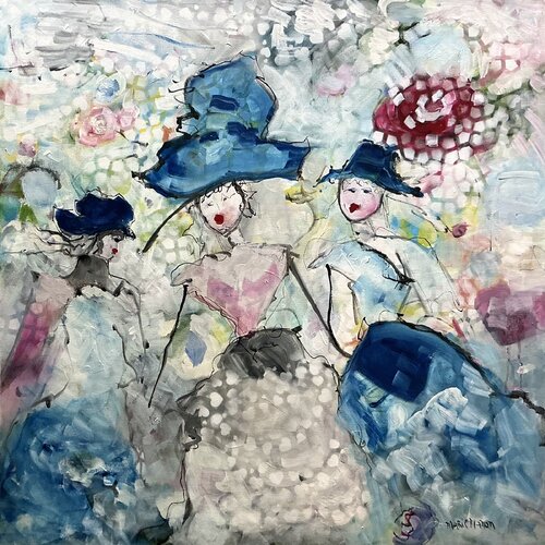 Blooming by Marie Manon Corbeil, 회화 for Sale on Singulart