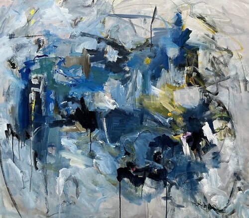 The Living City par Marie Manon Corbeil, Peinture en vente sur Singulart