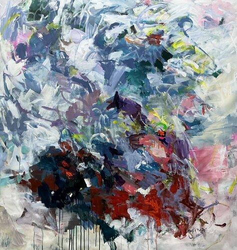 Wild Summer Wind by Marie Manon Corbeil, 油畫 for Sale on Singulart