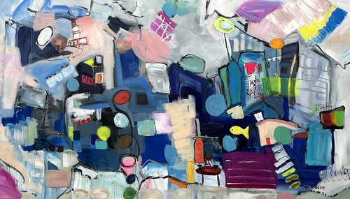 Life by Marie Manon Corbeil, 회화 for Sale on Singulart