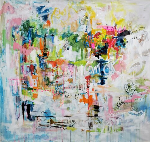 I am ok, are you? van Marie Manon Corbeil, Schilderij te koop op Singulart