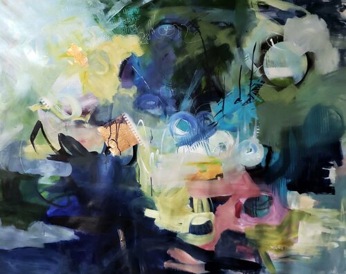 Between Dreams van Marie Manon Corbeil, Schilderij te koop op Singulart