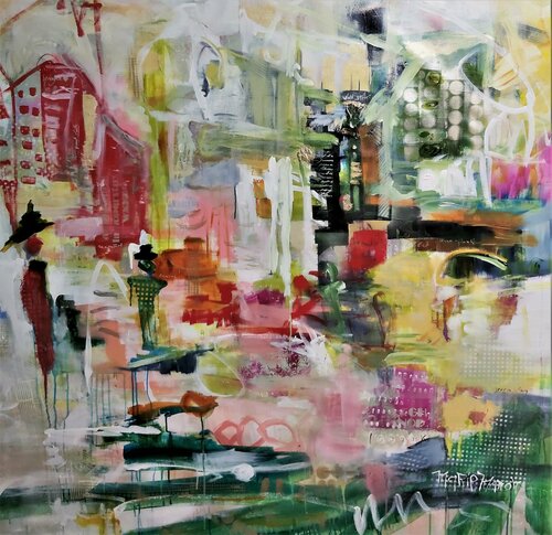 Wall Street in Green Land Marie Manon Corbeil
