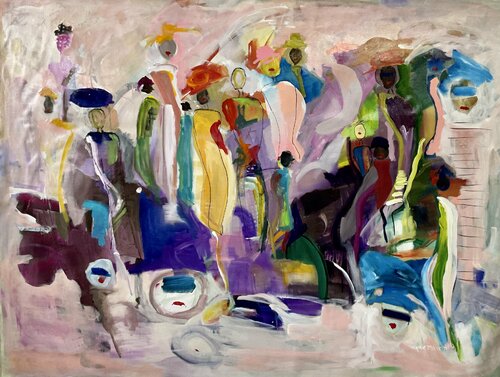 Dancing my joy by Marie Manon van Marie Manon Corbeil, Schilderij te koop op Singulart