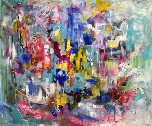 Dr. Kiss-Kiss van Marie Manon Corbeil, Schilderij te koop op Singulart