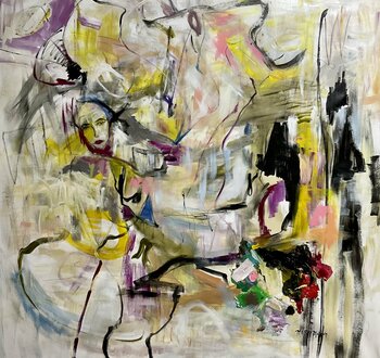 It’s going to be ok - DeKooning Style Marie Manon Corbeil