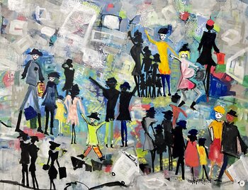 Behind the destruction there’s a village Marie Manon Corbeil