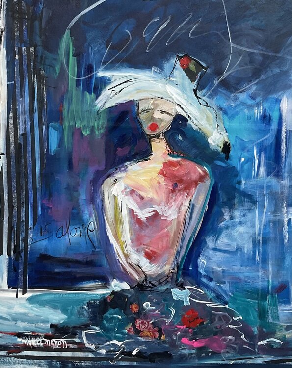 She is Alone Marie Manon Corbeil