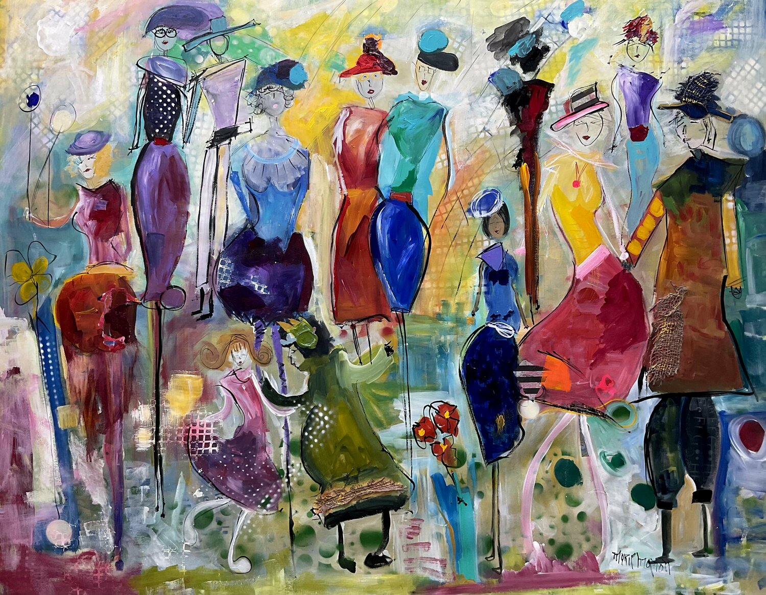 Voulez-vous danser Mlle Plume Marie Manon Corbeil