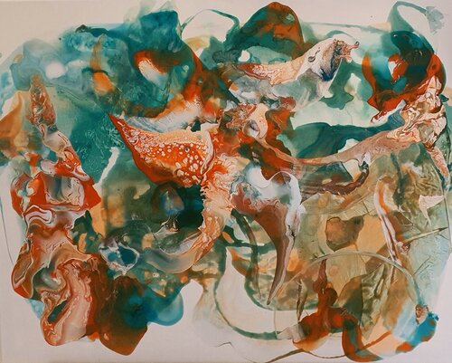 Summer for the soul. di Karibou, Pittura in vendita su Singulart