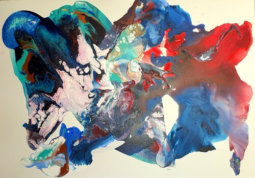 Rest for the soul. di Karibou, Pittura in vendita su Singulart