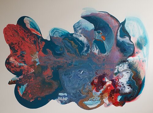 Rest for the soul. di Karibou, Pittura in vendita su Singulart