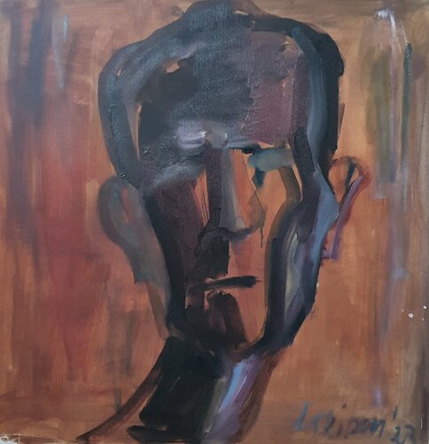 Mysterium eines Mannes by Karibou, Painting for Sale on Singulart