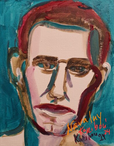 Navalny. Hommage an Russlands Politikers. Giglée by Karibou, Print for Sale on Singulart