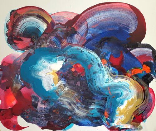 Rhythmus vom Paris di Karibou, Pittura in vendita su Singulart