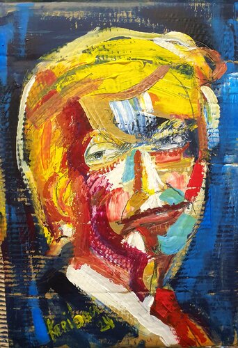 "Trump" - Big Brother. van Karibou, Schilderij te koop op Singulart
