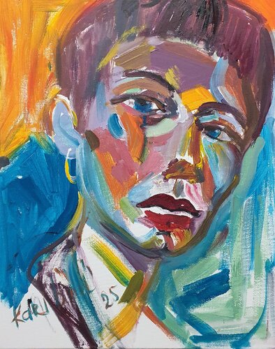 Cool van Karibou, Schilderij te koop op Singulart