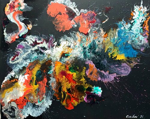 Urlaub für die Seele. Schwarz di Karibou, Altri media in vendita su Singulart