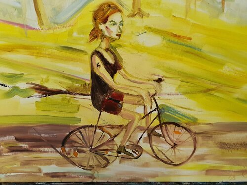 PEACE. printemps SUMMER. di Karibou, Pittura in vendita su Singulart