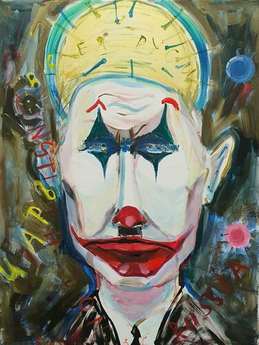 Joker. di Karibou, Pittura in vendita su Singulart