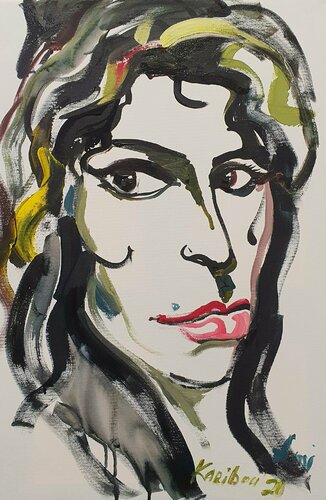 Amy Winehouse .Rock Legende Star Idol von Karibou, Malerei kaufen auf Singulart