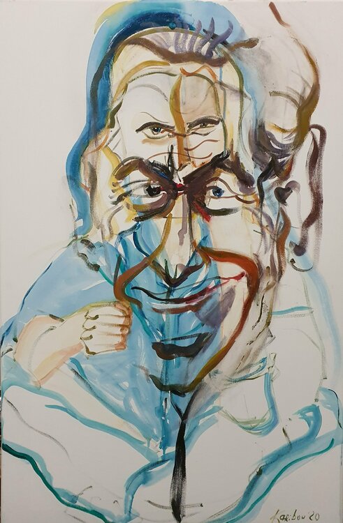 Nicolas Sarkozy et femme fatale caricature Karibou