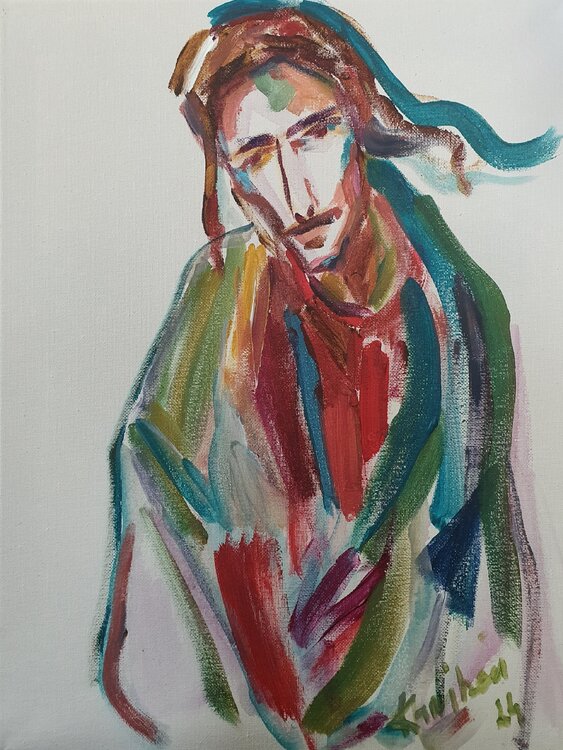 Jesus at gethsemane garden Karibou