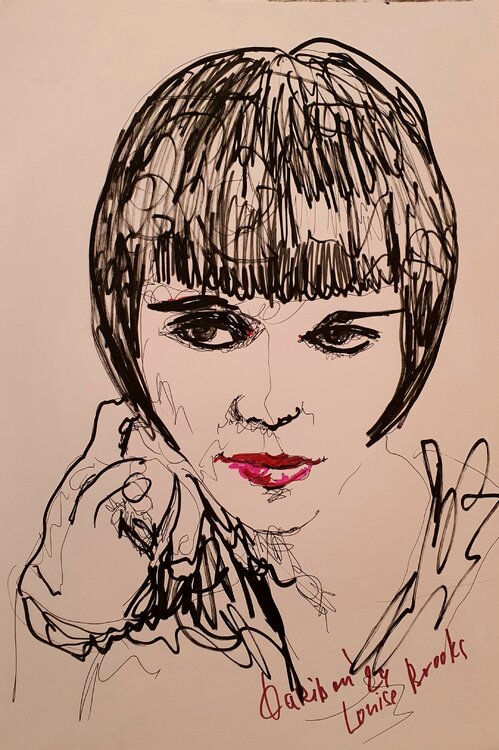 Loise Brooks. Celebtity. Portrait. Kino Karibou