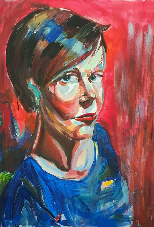 Portrait of a WOMAN. RED Karibou