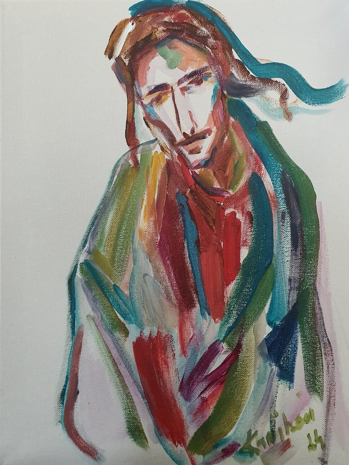 Jesus at gethsemane garden Karibou