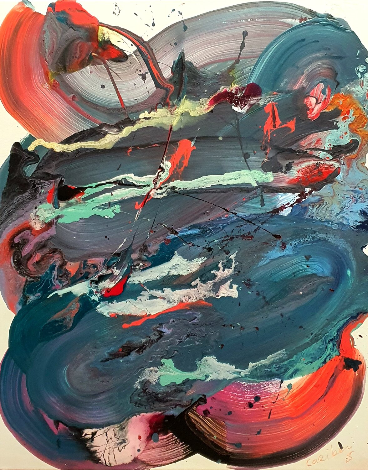 Ocean abstract Karibou