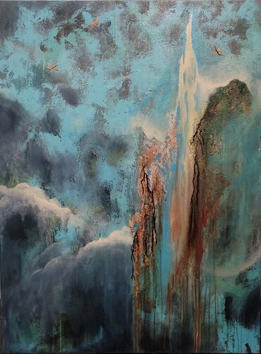 Lifeforce III par Redin Winter, Peinture en vente sur Singulart