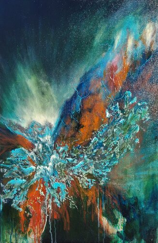 Impact di Redin Winter, Pittura in vendita su Singulart