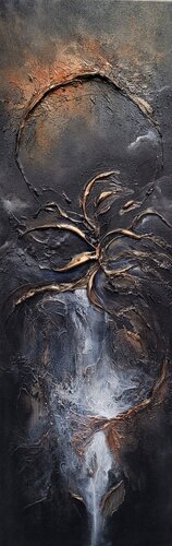 THE BLACK III van Redin Winter, Schilderij te koop op Singulart