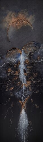 The Black: Origins di Redin Winter, Pittura in vendita su Singulart