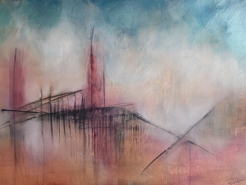Mnemonic Hauntings van Redin Winter, Schilderij te koop op Singulart