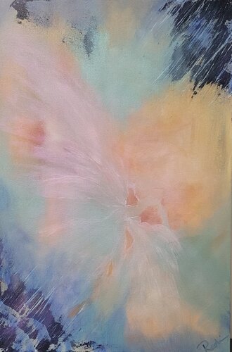 Held Between Breaths by Redin Winter, Painting for Sale on Singulart