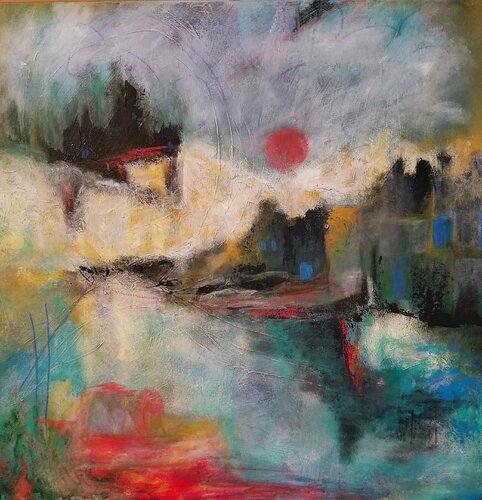 You Are Here di Redin Winter, Pittura in vendita su Singulart