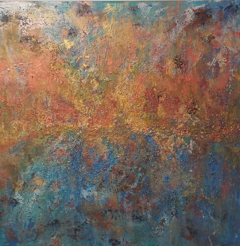 Pieces of Autumn van Redin Winter, Schilderij te koop op Singulart